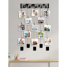 Art Street Black Memories Clip Photo Collage Hanging Frame Wall Decor-picture-34