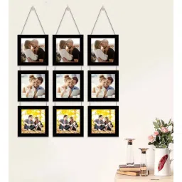art street Black Photo Frame For Wall Set Wall Hanging Picture-picture-19