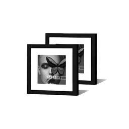 Art Street Black Set of 2 Document Wall Photo Frames for Certificates & Home Decor-image-44