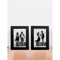 Art Street Black Set of 2 Wooden Table Photo Frames-image-36