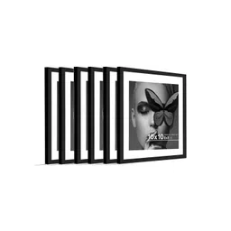 Art Street Black Set of 6 Wall Photo Frame for Certificates & Home Decor-image-42