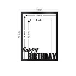 Art Street Black Solid Wall Photo Frame image 2