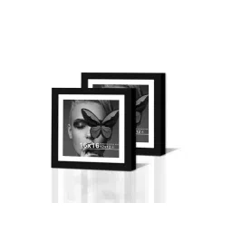 Art Street Black Wall Hanging Big Size Documentary Synthetic Photo Frame - Set of 2-image-30