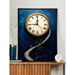 Art Street Blue & Beige Printed Wall Clock-picture-15