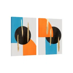 Art Street Blue Synthetic Wood Wall Art-picture-19