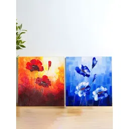 Art Street Blue Synthetic Wood Wall Art For Home D¿cor-picture-30