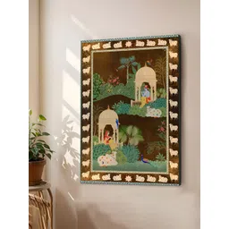 Art Street Brown & Green Religious Canvas Wall Art-picture-16