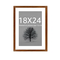 Art Street Brown & White 1 Pieces MDF Wall Photo Frames-picture-32