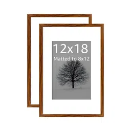 Art Street Brown & White 2 to 4 Pieces MDF Wall Photo Frames-picture-36