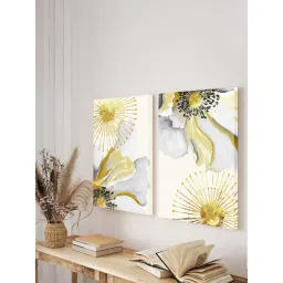 Art Street Gold Synthetic Wood Wall Art-picture-36