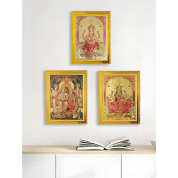 Art Street Gold Synthetic Wood Wall Art For Home D¿cor-picture-26