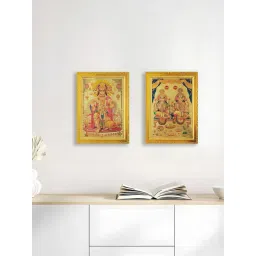 Art Street Gold Synthetic Wood Wall Art For Home D¿cor-picture-17