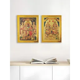 Art Street Gold Synthetic Wood Wall Art For Home D¿cor-picture-30