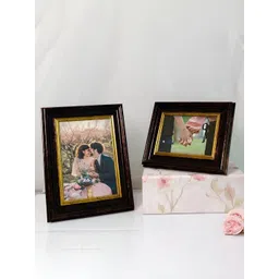 Art Street Gold-Toned And Black 2 Pieces Wood Table Photo Frames-picture-35