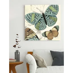 Art Street Green & Brown Butterfly Printed Framed Wall Art-picture-23