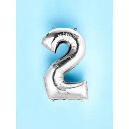 Art Street Grey 2 Number Foil Helium Balloon-picture-11