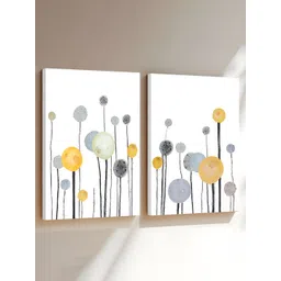 Art Street Grey & White 2 Piece Canvas Other Wall Paintings-picture-22