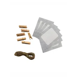 Art Street Grey & White 5 to 7 Pieces Paper Wall Photo Frames image 3