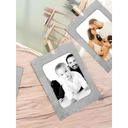 Art Street Grey & White 5 to 7 Pieces Paper Wall Photo Frames image 2