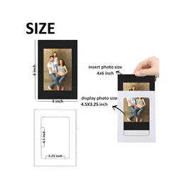 Art Street Grey & White 5 to 7 Pieces Paper Wall Photo Frames image 5