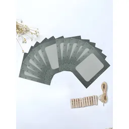 Art Street Grey Melange 8 to 12 Pieces Paper Wall Photo Frames-picture-32