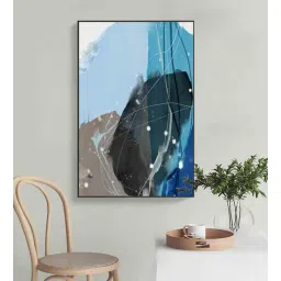 art street Modern Multicolour Engineered Wood Framed Canvas Wall Painting-picture-35