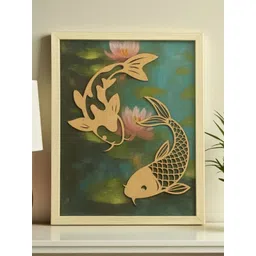 Art Street Multicoloured & Pink Single Piece Paper Other Wall Paintings-picture-24