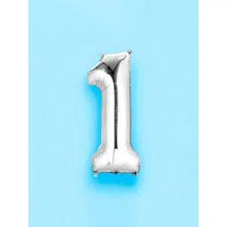 Art Street Number 1 Foil Helium Balloon- 40.64 cm image 1