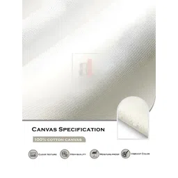 Art Street Orange & White Printed Wall Clock image 3