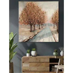 Art Street Printed Multicolor Cotton Canvas Wall Art-picture-40