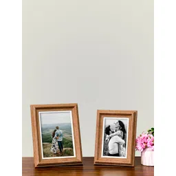 Art Street Set Of 2 Brown Solid Table-Top Photo Frames-picture-21