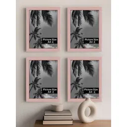 Art Street Set of 4 A4 Size Pink Photo Frames-picture-27