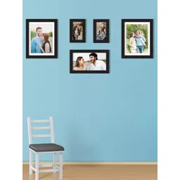 Art Street Set Of 5 Black Solid Individual Wall Photo Frames-picture-37