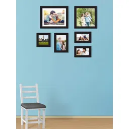Art Street Set Of 6 Black Solid Individual Wall Photo Frames-picture-24