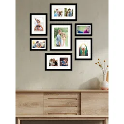 Art Street Set Of 7 Black Solid Wall Photo Frames-picture-39