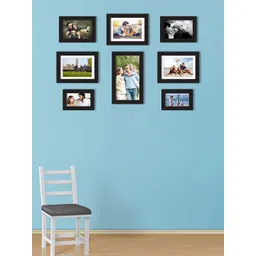Art Street Set Of 8 Black Solid Individual Wall Photo Frames-picture-38