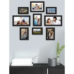 Art Street Set Of 9 Black Solid Individual Photo Frames-image-14
