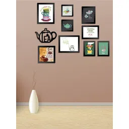 Art Street Set of 9 Black Solid Wall Photo Frames-image-17