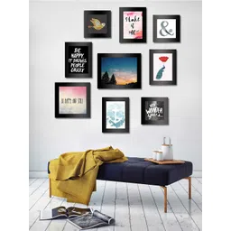 Art Street Set of 9 Black Wall Photo Frames-image-15