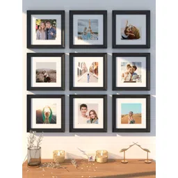 Art Street Set Of 9 Wall 3-D Photo Frames-image-32
