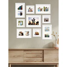 Art Street Set of 9 White & Black Wall Photo Frames-image-20