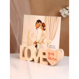 Art Street Tan Love Cutout Glass Table Photo Frame-picture-36