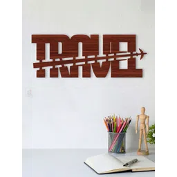 Art Street Travel Brown Textured MDF Cutout Wall Decor-picture-14