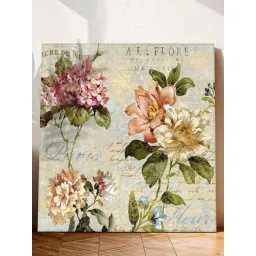 Art Street White And Pink Flower Decorative Canvas Modern Art Painting image 3