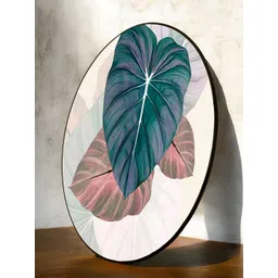 Art Street White & Red Paper Leaf Plant Floral and Botanical Printed Wall Art-picture-29