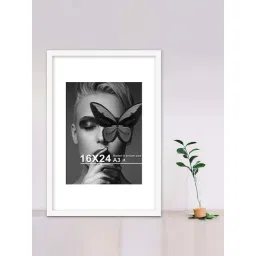 Art Street White Engineered Wood Large Size Document Photo Frame-picture-23