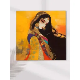 Art Street Women Madhubani Canvas Modern Art Paintings-picture-14