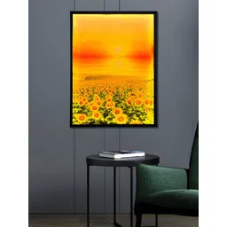 Art Street Yellow & Green Floral Canvas Wall Art-picture-19
