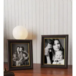 Black Synthetic Wood (Set of 2) Photoframes by Art Street-image-20