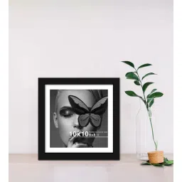 Black Wall Photo Frame Set Of 2 Big Frames For Wall Artwork-image-41